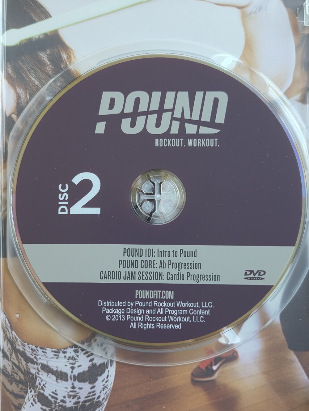 Pound Rockout Workout DVD Set With RipStix - Picture 6 of 9